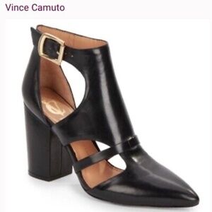 Vince Camuto Black Leather Shoes